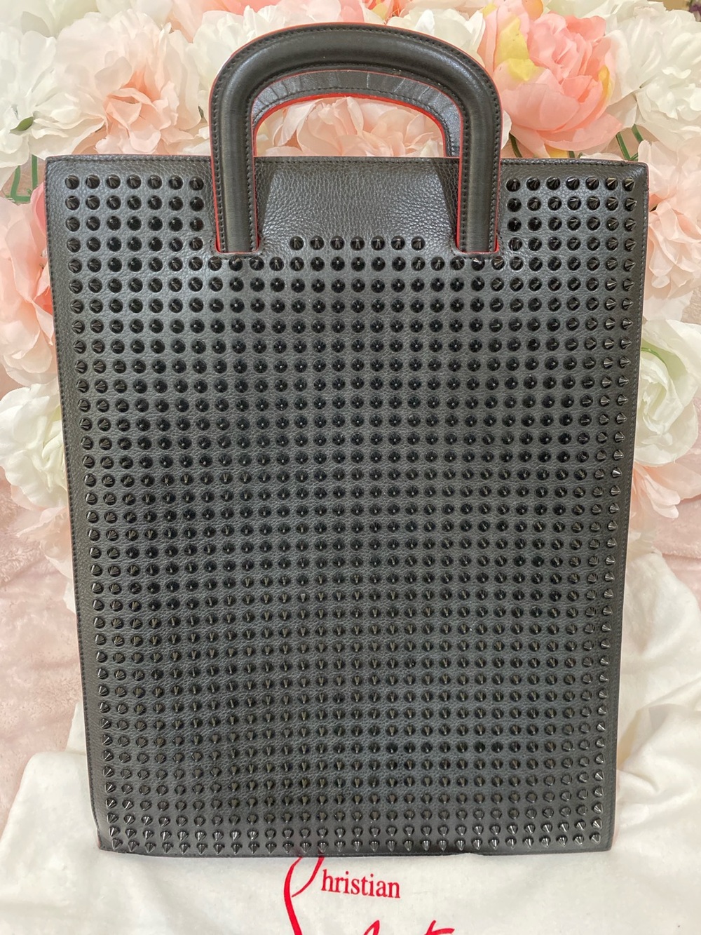 Christian Louboutin Trictrac Portfolio Handbag